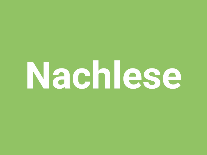 nachlese